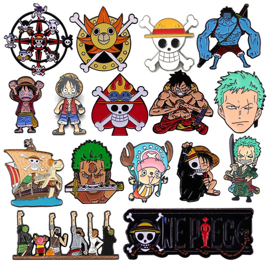 Pines de solapa de One Piece